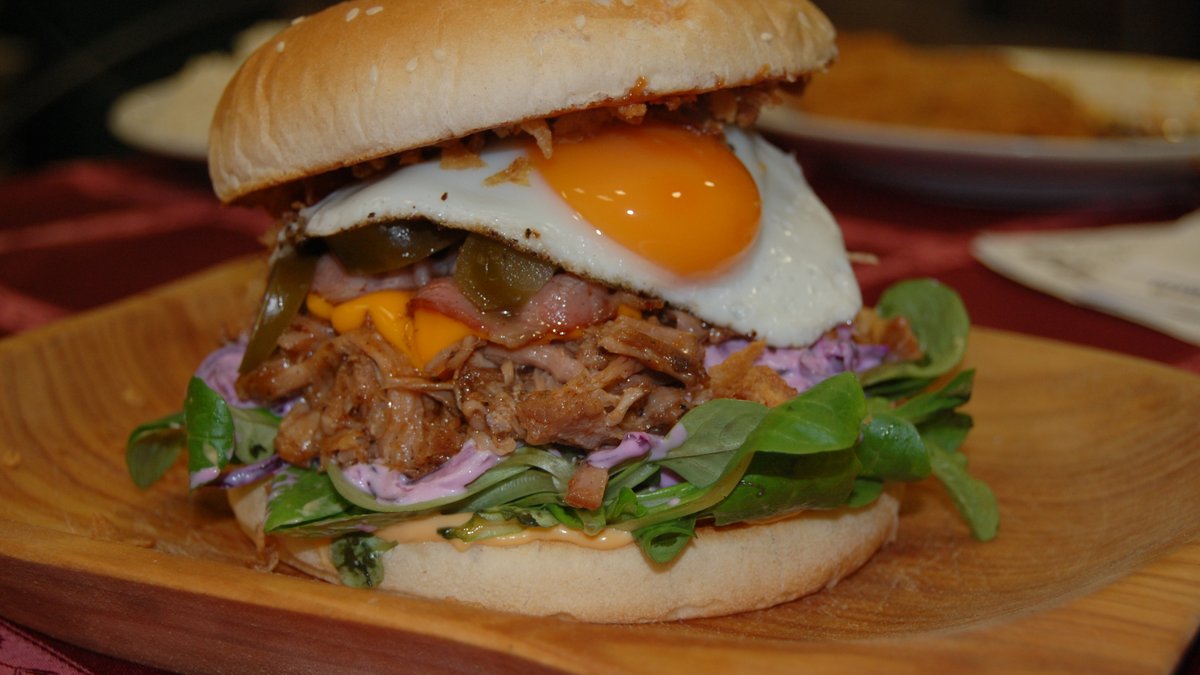 Pulled burger