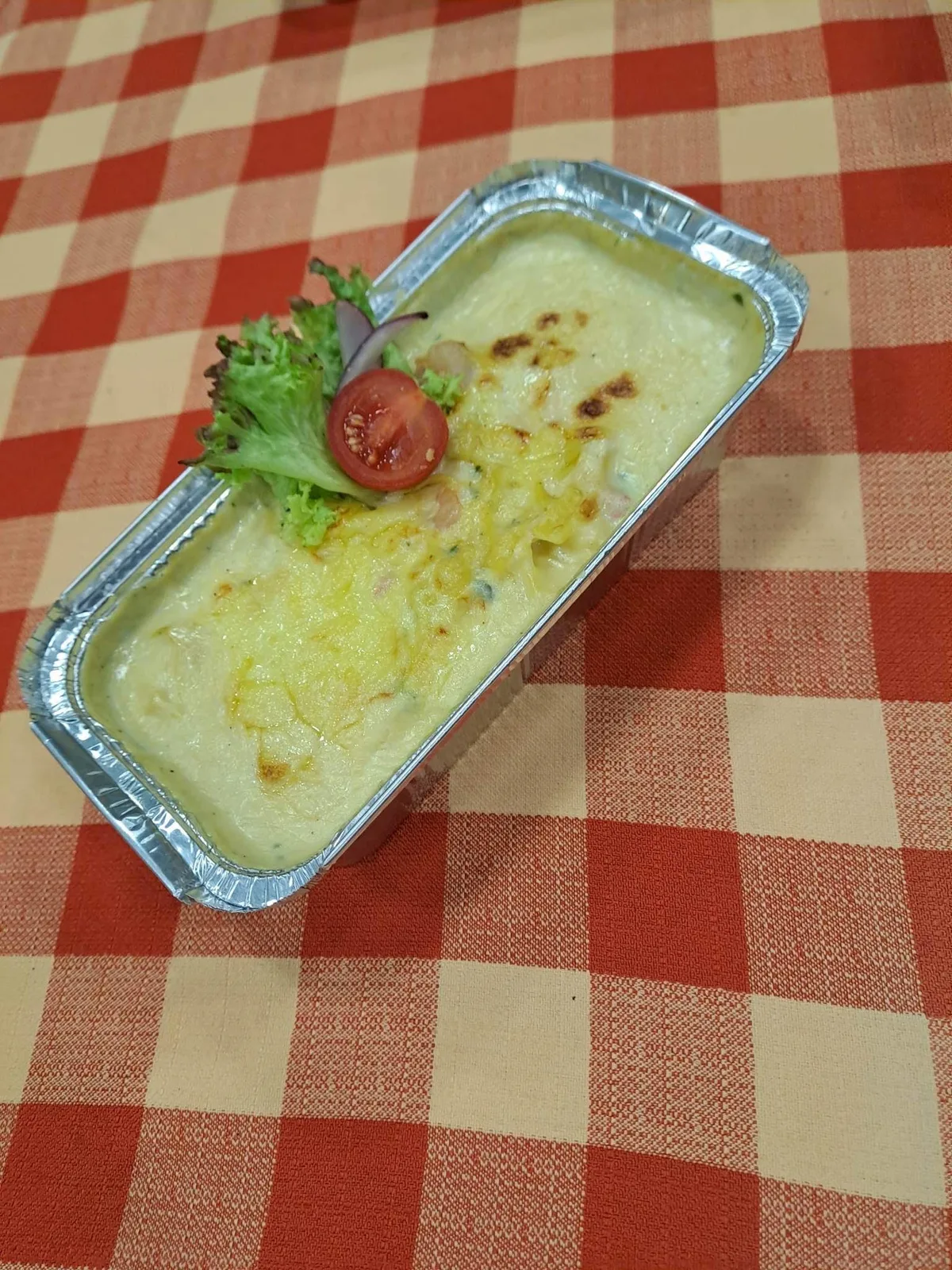 Tejszínes -garnélás tagliatelle
