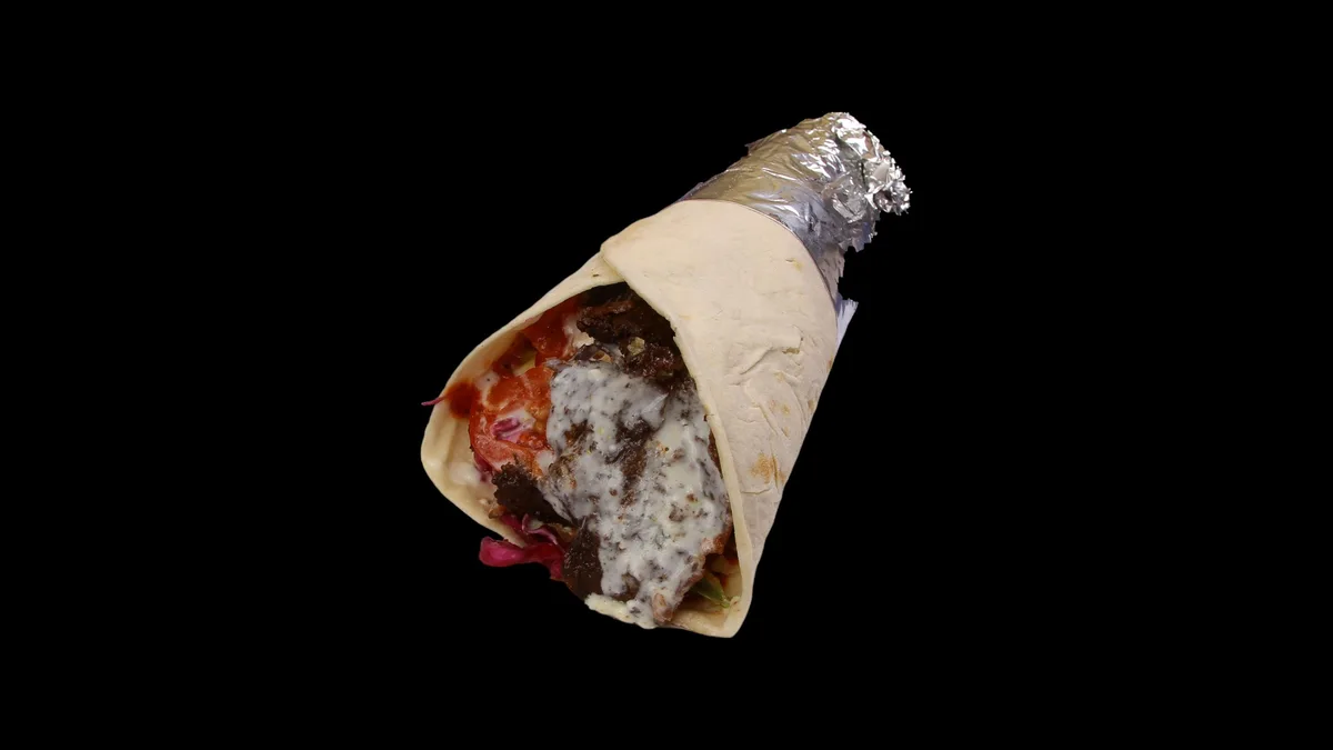 Gyros szendvics