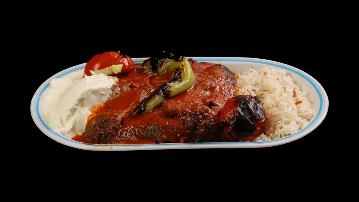 Iskender kebab