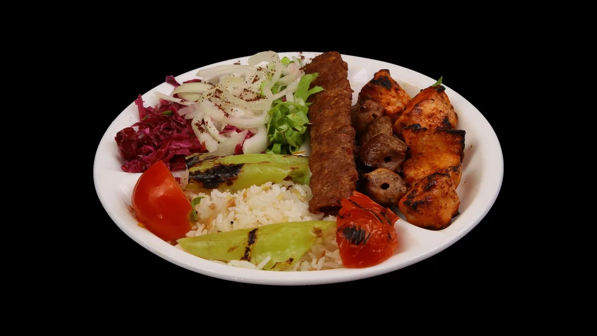 Vegyes grill tál
