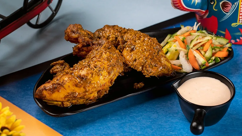 Avghani Chicken half