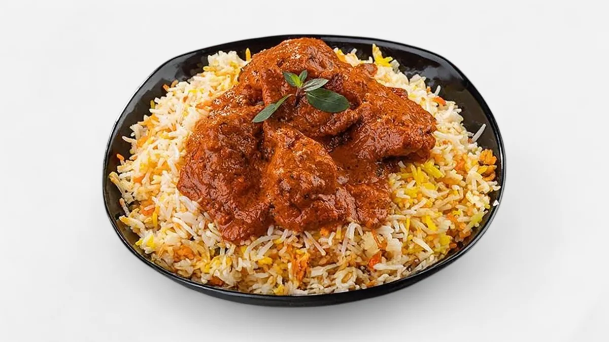 Boneless chicken biryani