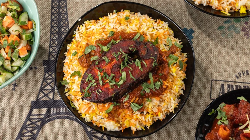 fish biriyani