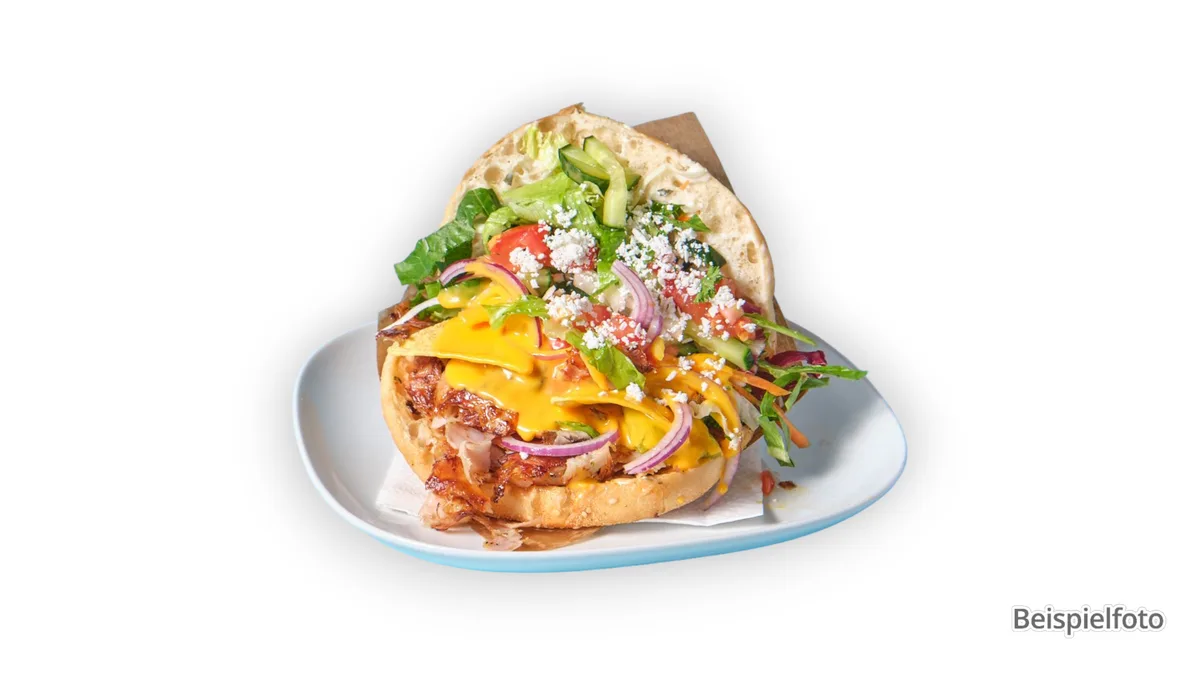 43. Döner mit Käse
