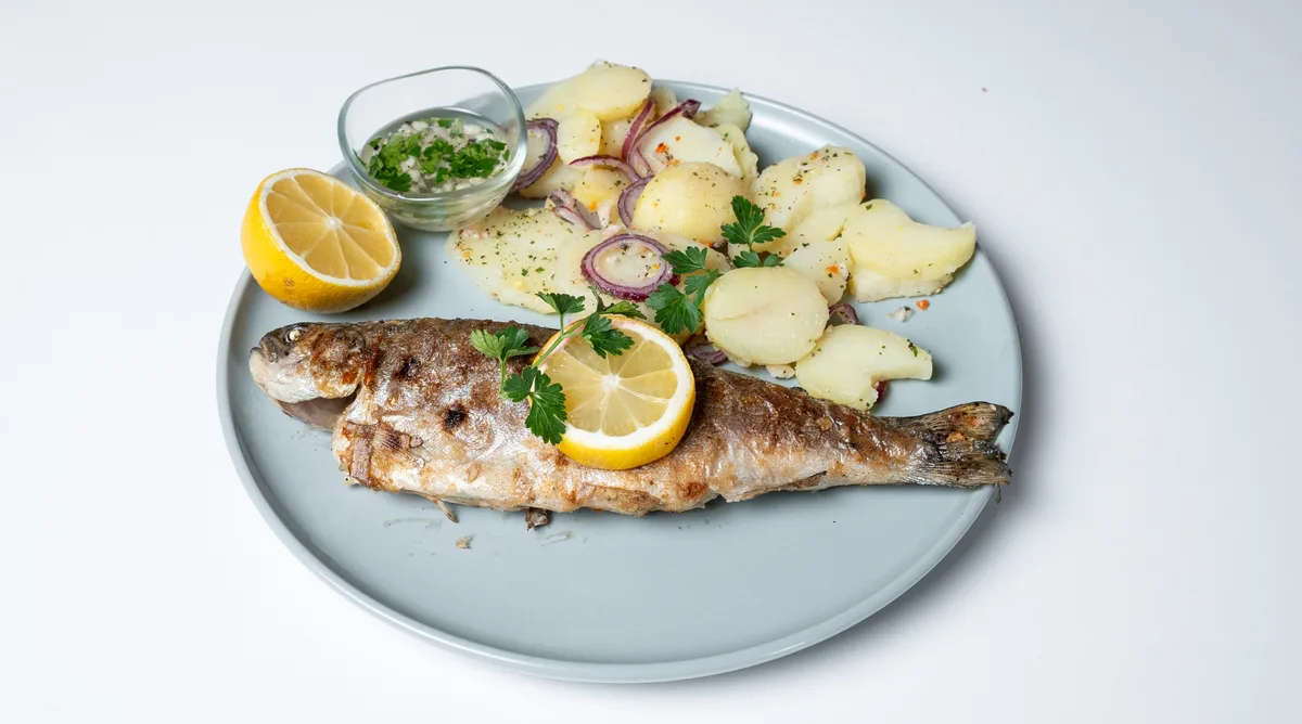 Pastrmka na žaru 1kg