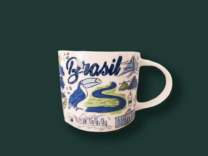 Caneca do Brasil com 414ml