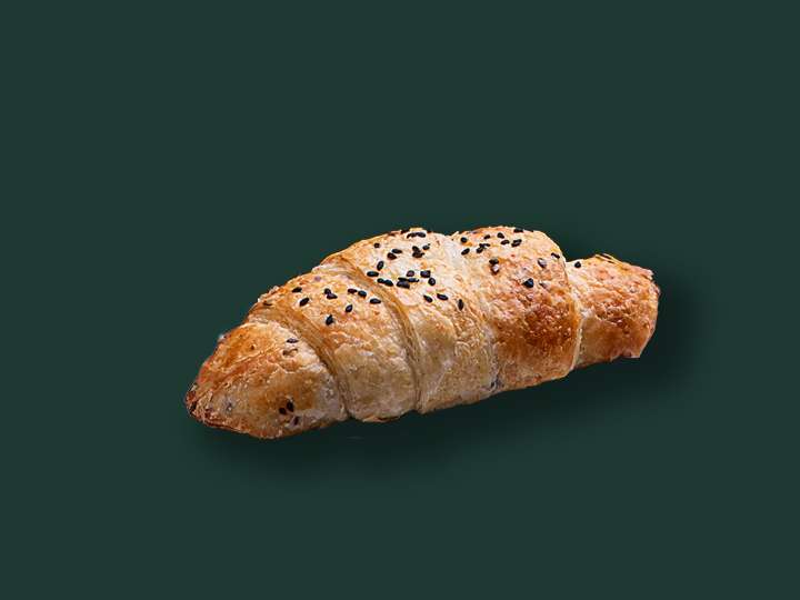 Croissant Multigrãos com Peito de Peru e Cream Cheese