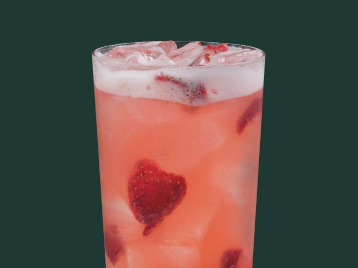 Refreshers de Morango com Limonada