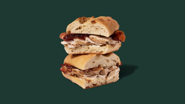 Chicken and Bacon on Brioche