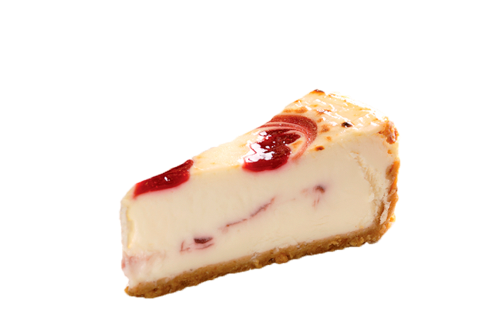 Raspberry White Chocolate Cheesecake