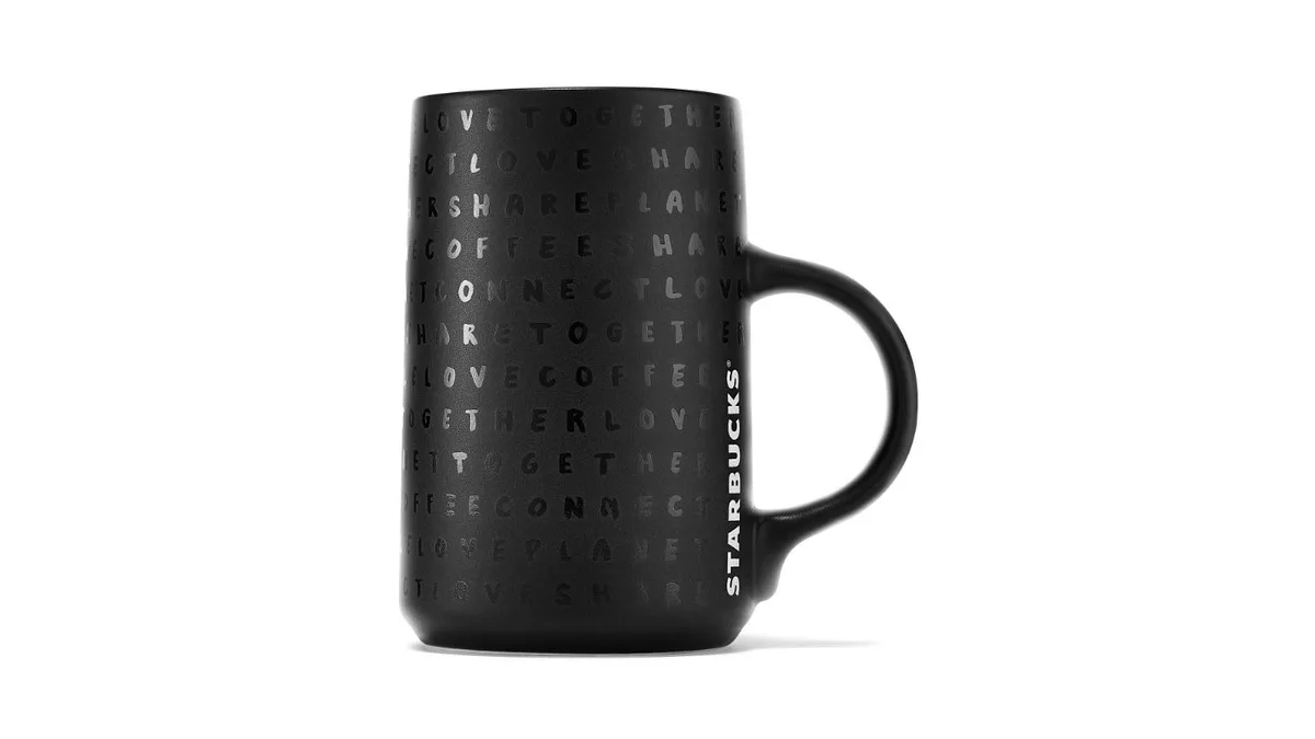 (1139691) Black Ceramic Mug