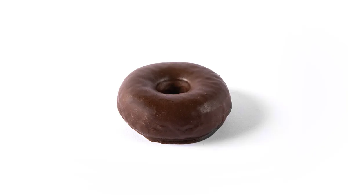Donut Covered with Milk Chocolate