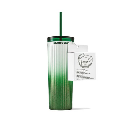 Cold Cup Dual Lid Green