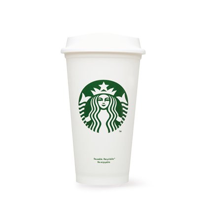 Reusable Cup White