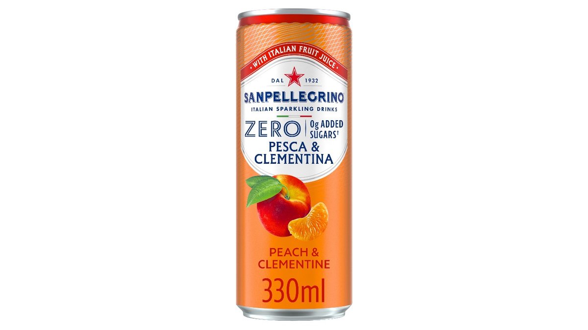 San Pellegrino Zero Pesca and Clementina