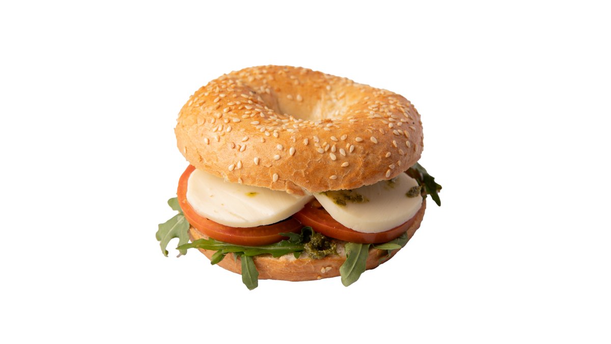 Tomaatti-Mozzarella bagel