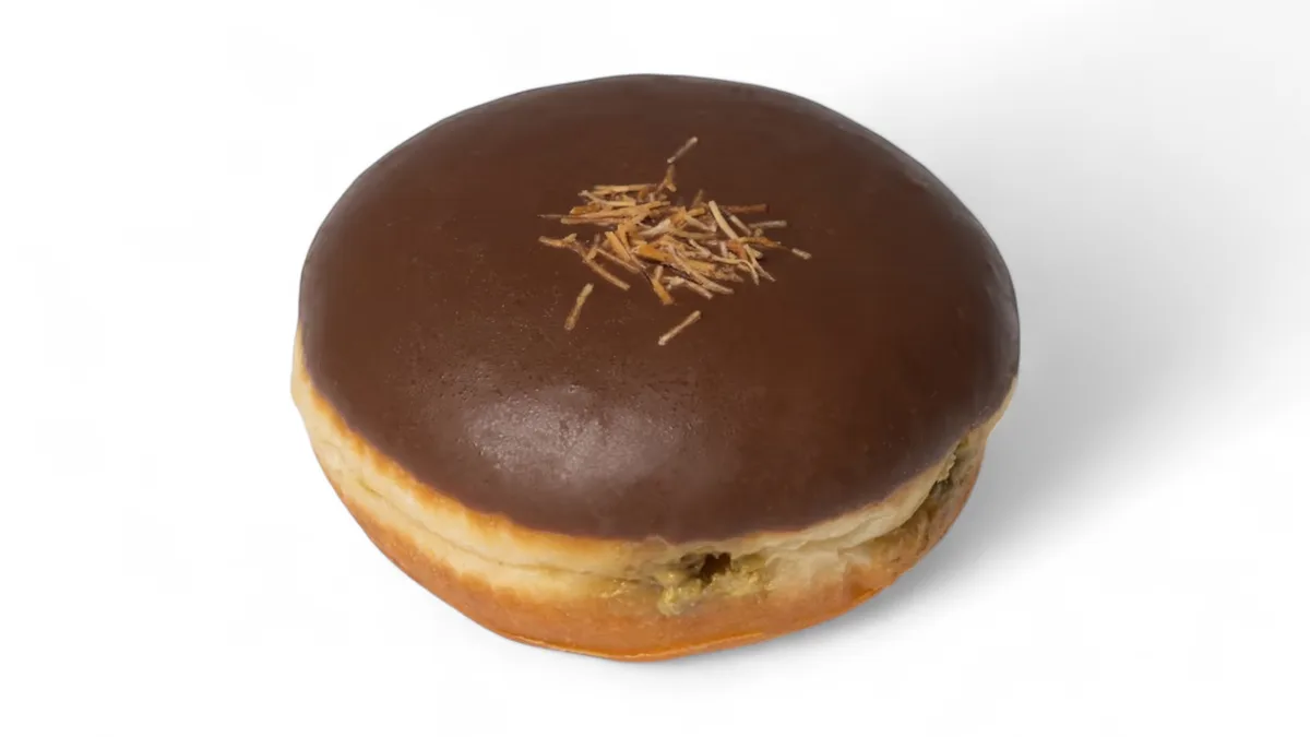 Ντόνατ με Γέμιση Κρέμας Dubai Chocolate