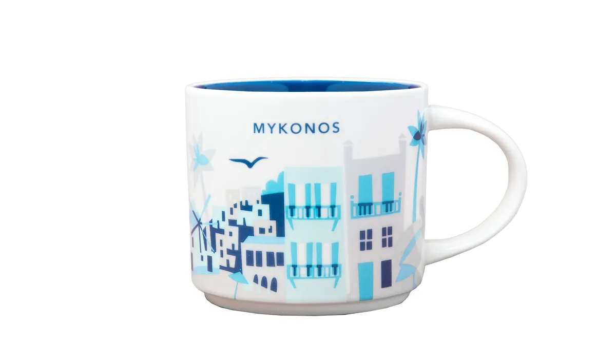 1062039 - Κεραμική Κούπα MYKONOS 0,414 l,  «You Are Here Collection»