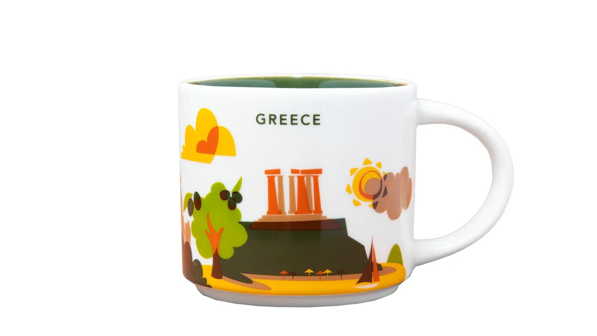 1083748 - Κεραμική Κούπα GREECE 0,414 l, «You Are Here Collection»
