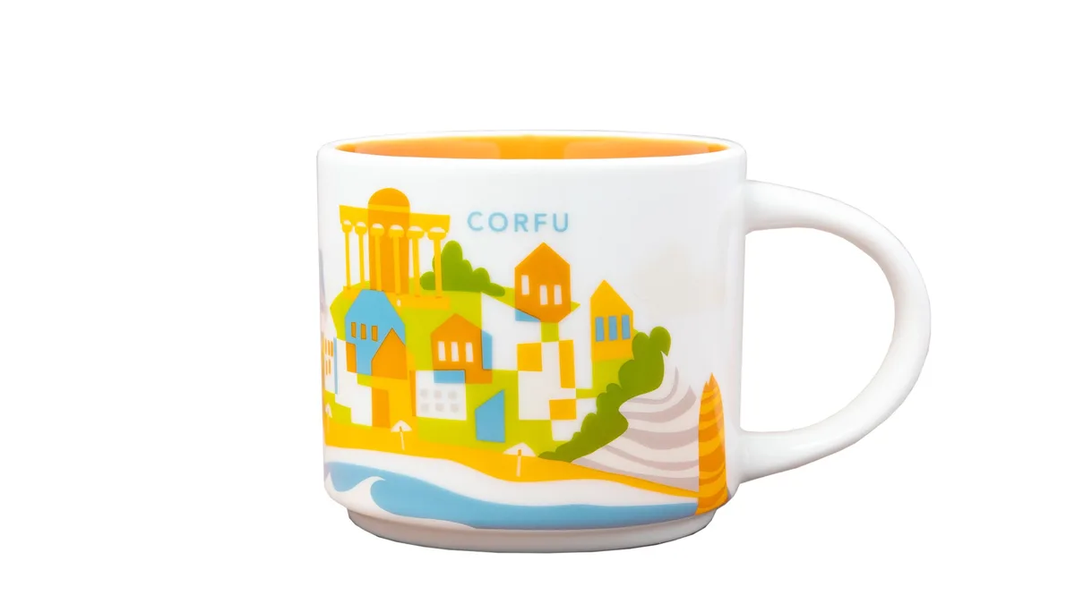 1094816 - Κεραμική Κούπα CORFU 0,414 l, «You Are Here Collection»