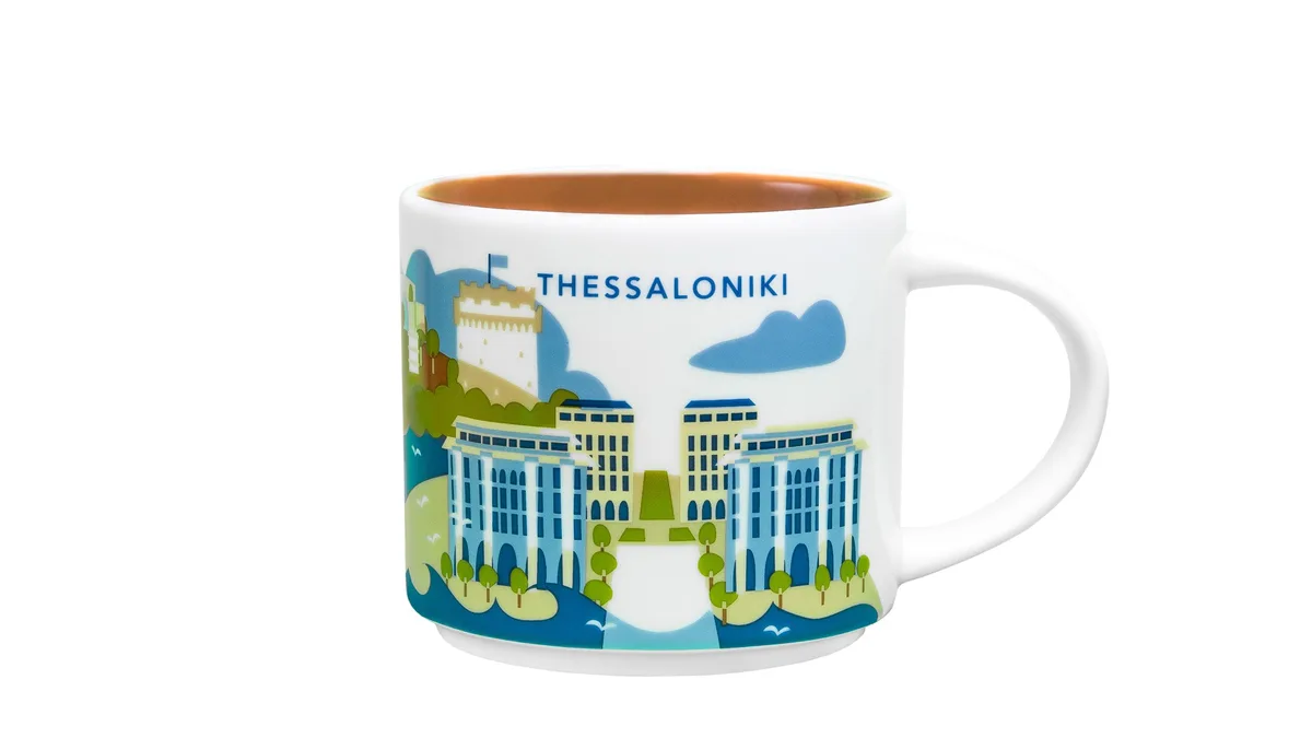 1110616 - Κεραμική Κούπα THESSALONIKI 0,414 l, «You Are Here Collection»