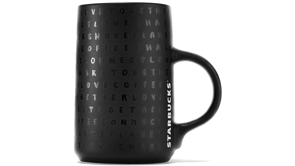 (1139691) Μαύρη Κεραμική Κούπα, 414 ml