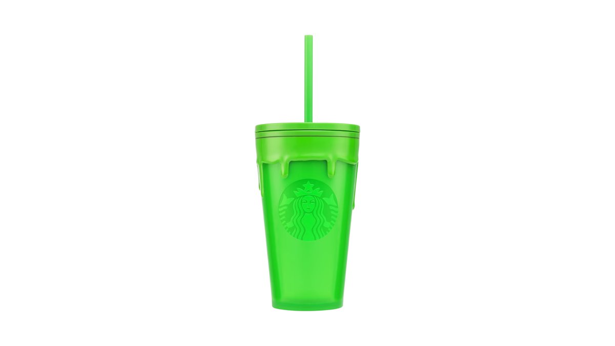 911170945 - Ποτήρι Πράσινο για Κρύα Ροφήματα Glow in the Dark 0.473 l