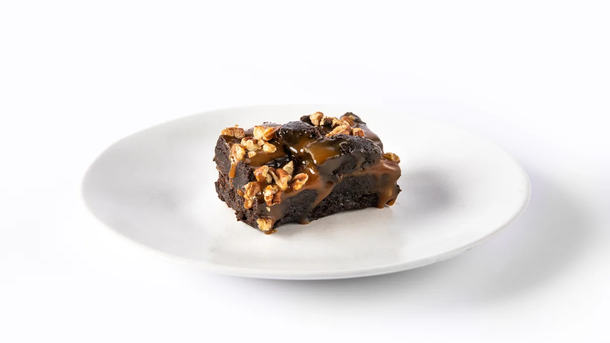 Brownie Σοκολάτας με Καραμέλα