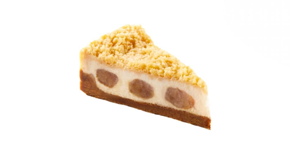 Almás-morzsás sajttorta