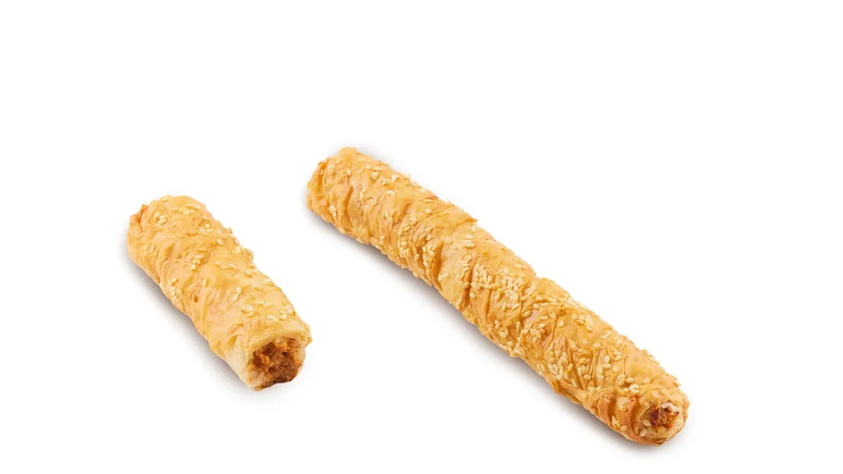 Édes-savanyú csirkés börek