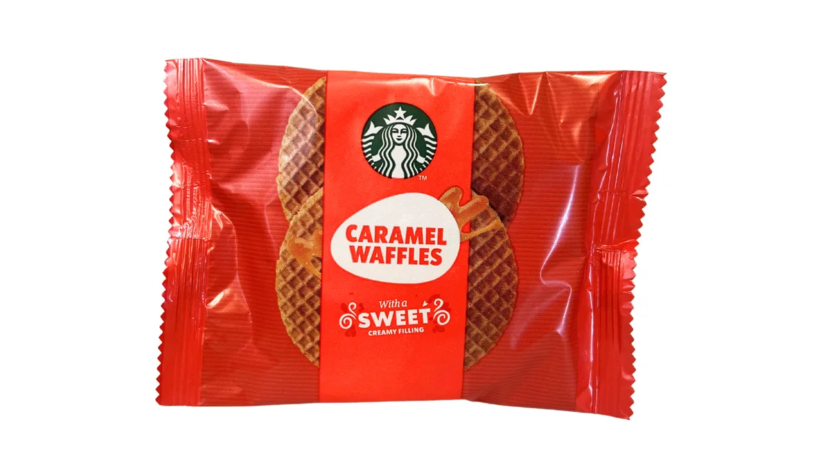 Karamellás waffel