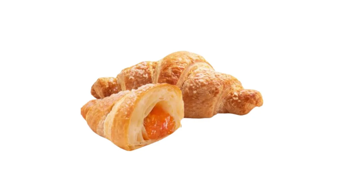 Narancsos vegán croissant