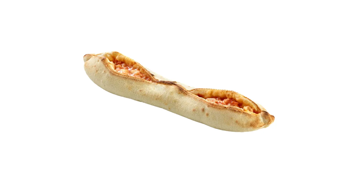 Paradicsomos mozzarellás hajtott pizza
