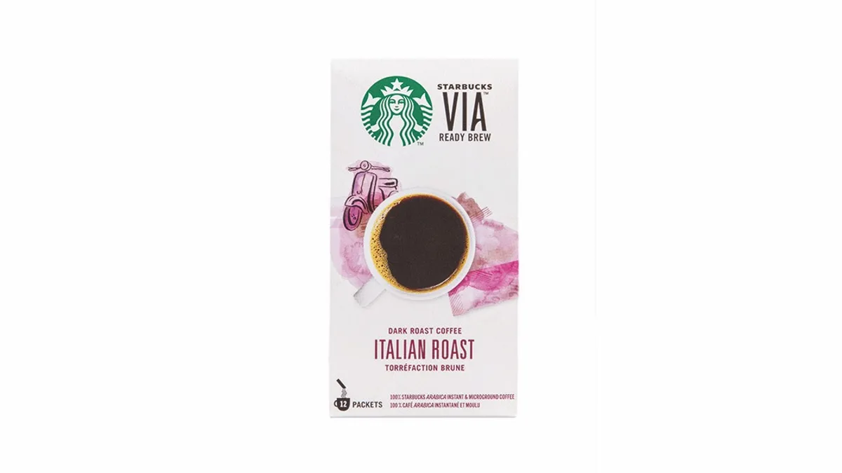 Starbucks Italian Roast VIA mikroőrleményű kávé
