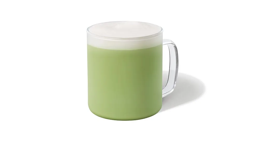 Маття Чай Латте горячий | Matcha Green Tea Latte