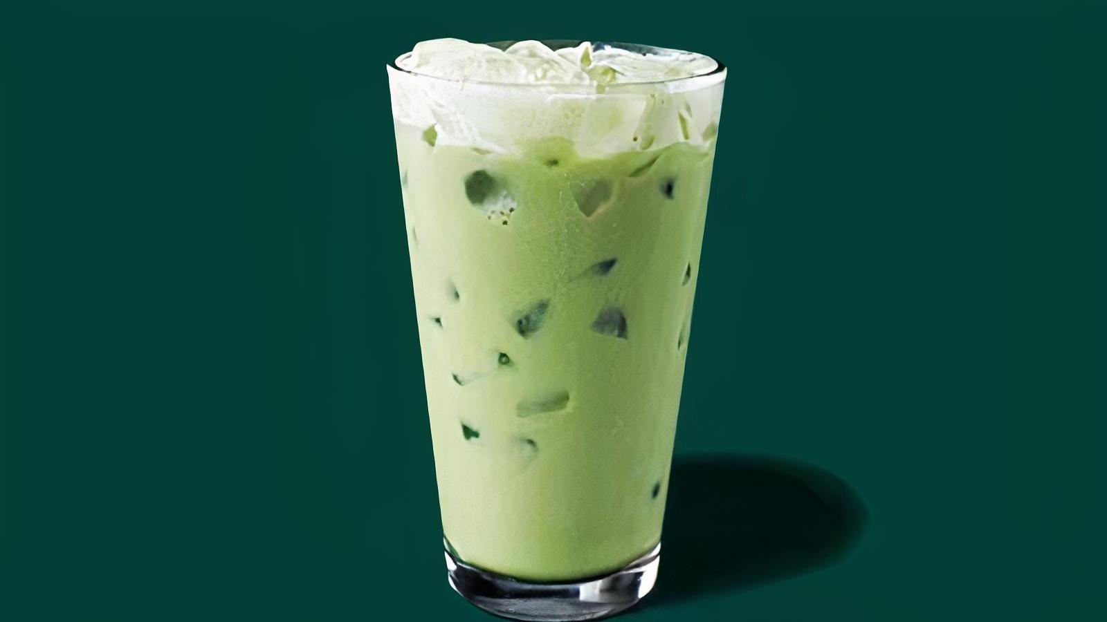 Iced Matcha Green Tea Latte
