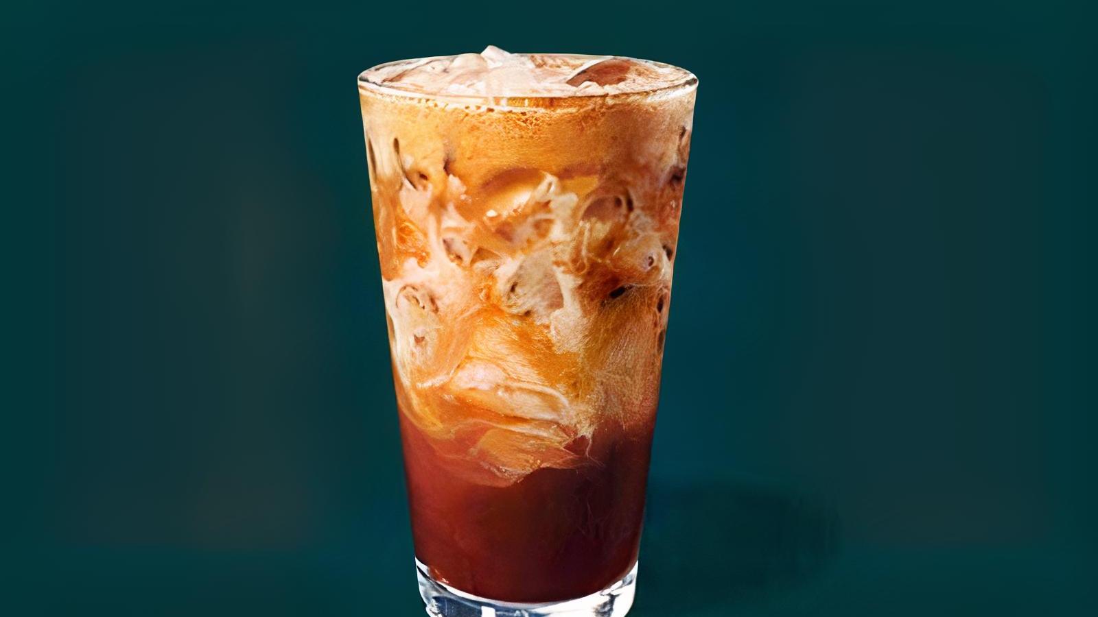 Iced Mocha Oatmilk Shaken Espresso​.