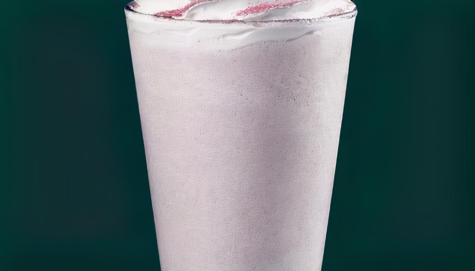 Lavender White Mocha Frappucino