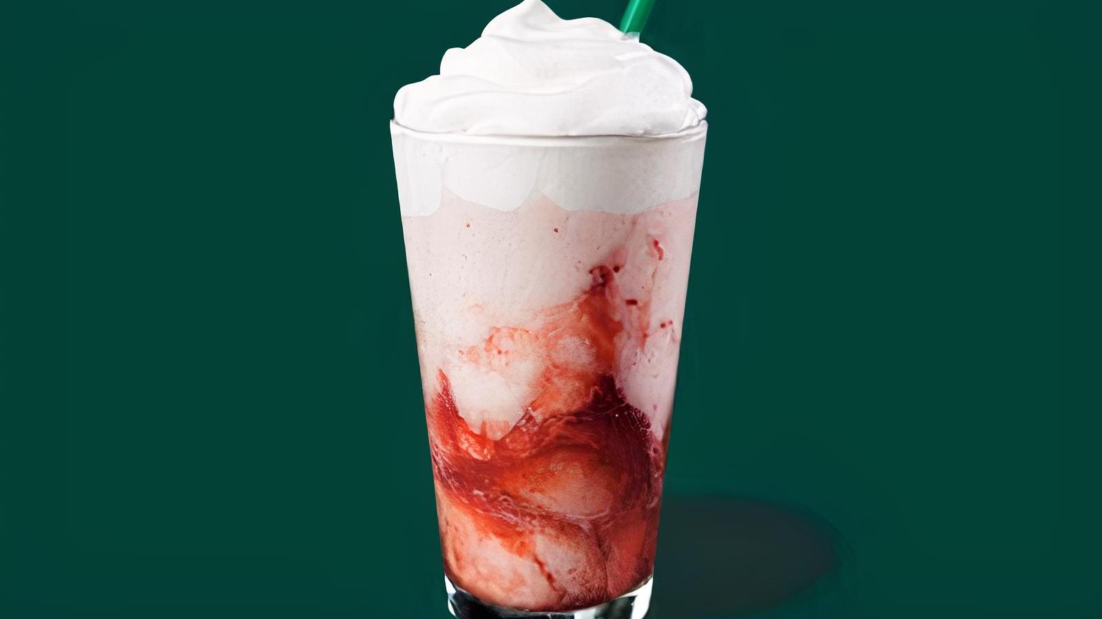 Strawberries and Crème Frappuccino