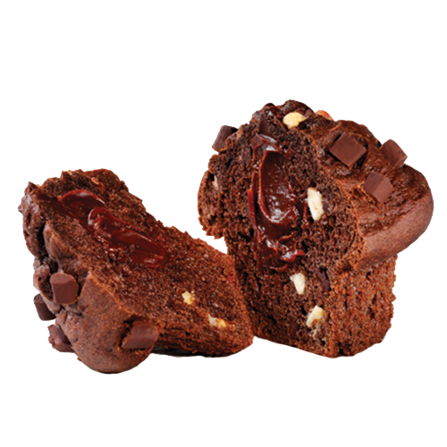 Triple Chocolate Muffin