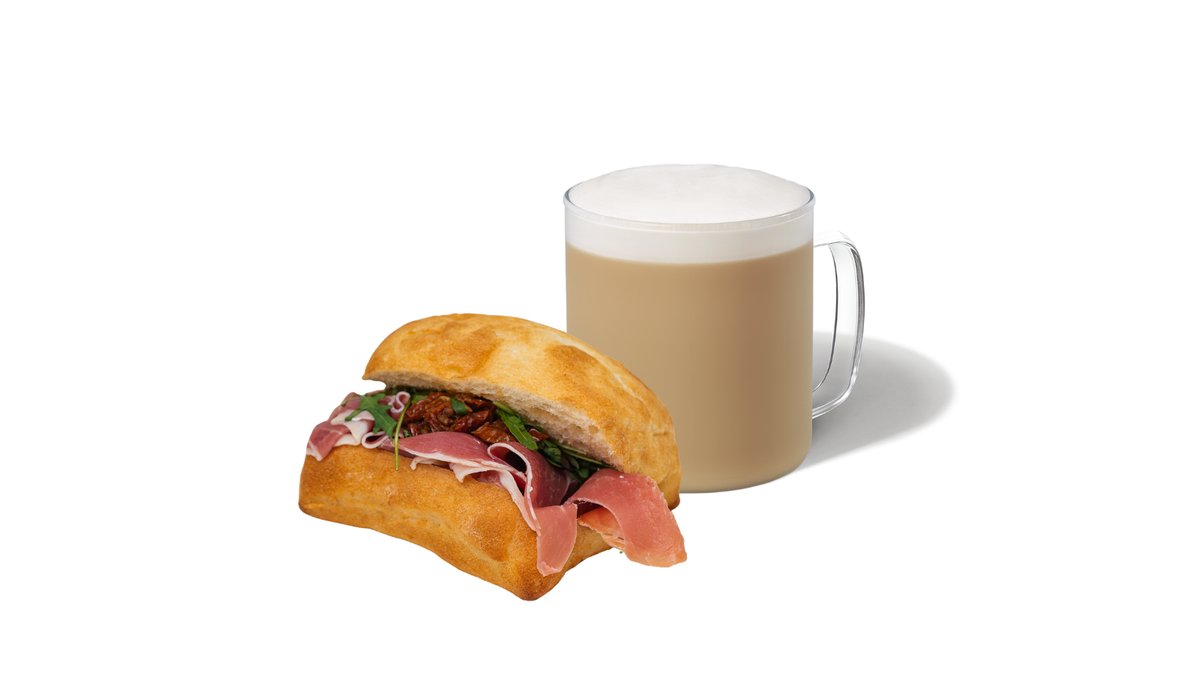 Sendvič ponuda ( Grande Latte + SENDVIČ)
