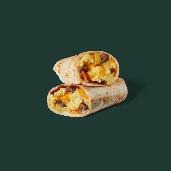 Bacon, Sausage and Egg Wrap