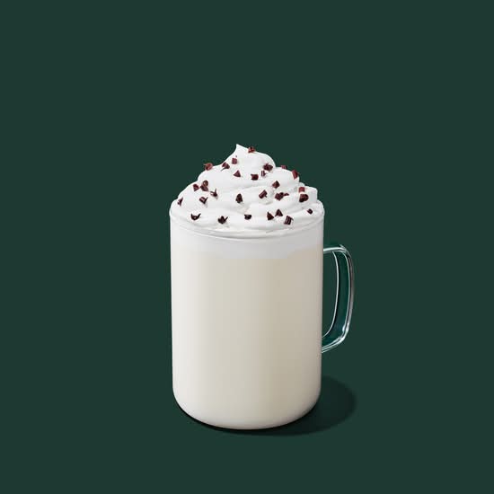 Peppermint White Hot Chocolate