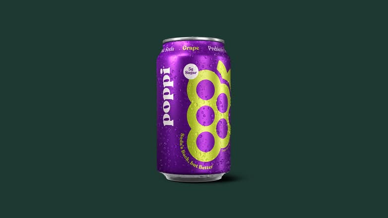 Poppi Grape Soda
