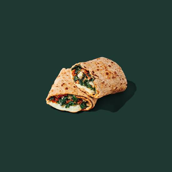 Spinach, Feta and Egg White Wrap