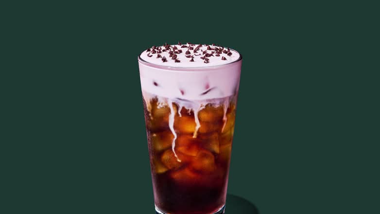 White Chocolate Strawberry Cream Cold Brew