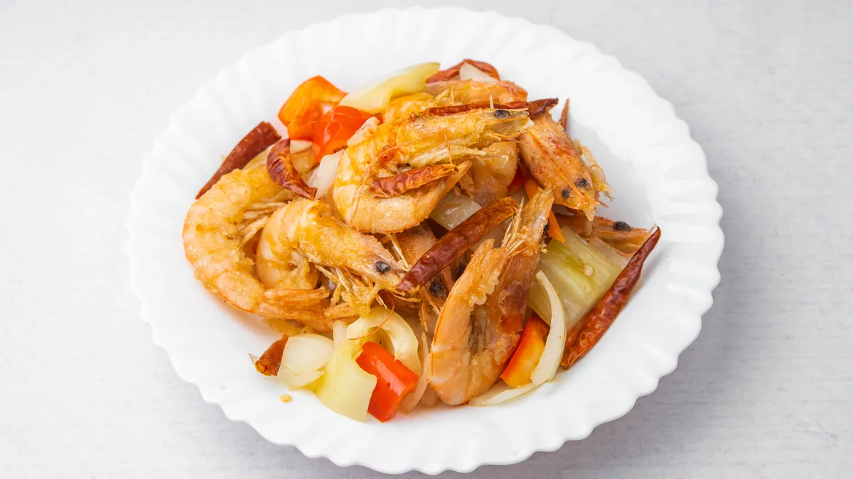 45. Ljute začinjene kozice (škampi) 🌶️🌶️🌶️