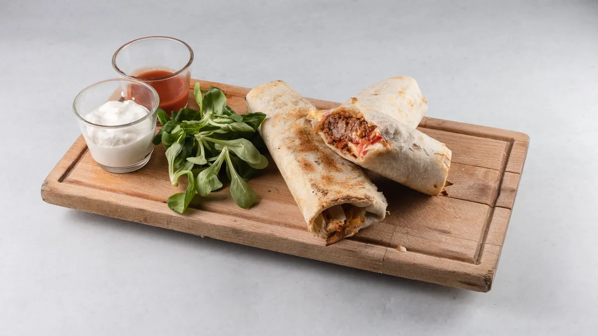 Beaf chimichanga