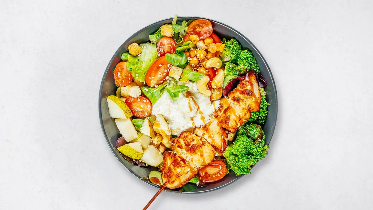 Chicken and Peas Salad